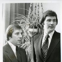 Robert Green and an Unidentified Man